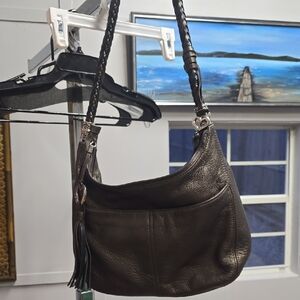 Brighton Brown Leather Shoulder Bag